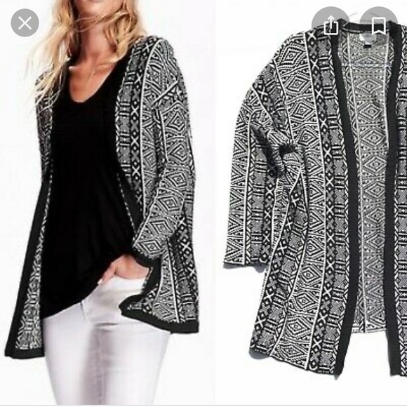 Fair Isle Long Cardigan - Picture 7 of 7